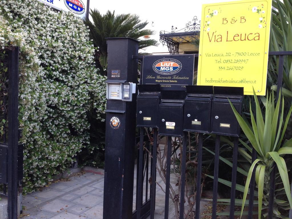 Bed And Breakfast Via Leuca Lecce Exterior foto